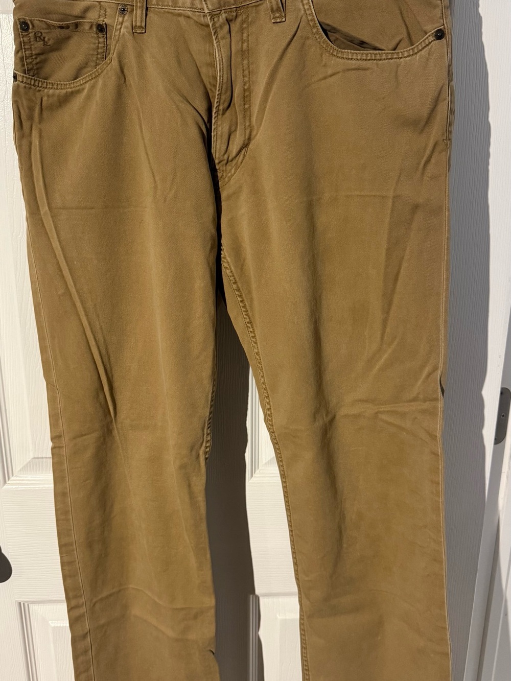Ralph Lauren Men's 650 Straight Chino Jeans